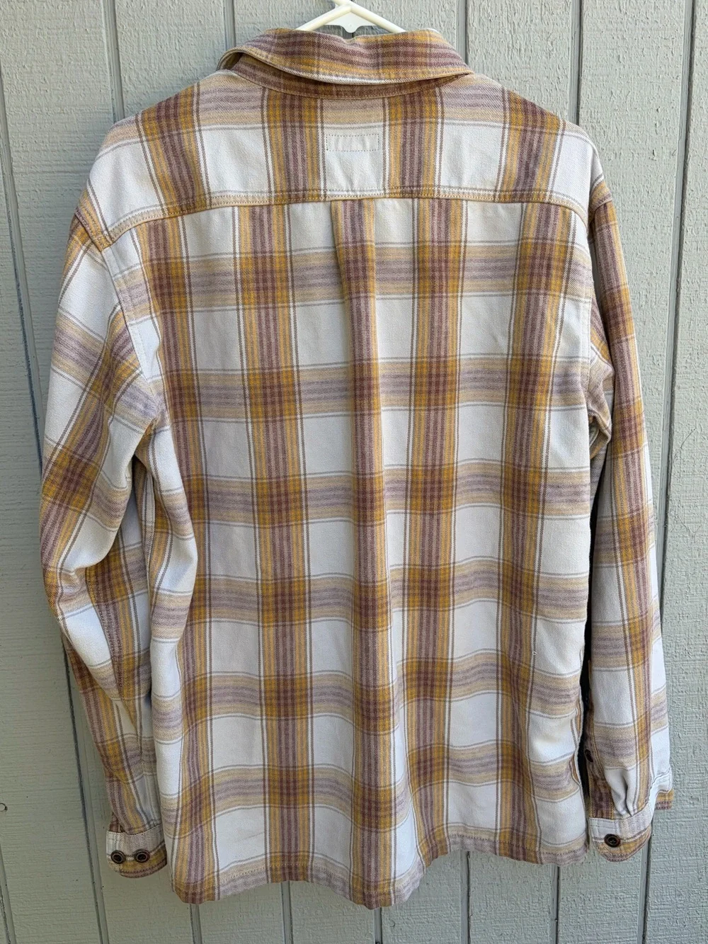 Patagonia Plaid Flannel Snap Shirt (M)